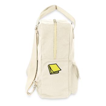 Postit - Retro Rucksack - Naturweiß - Rechts