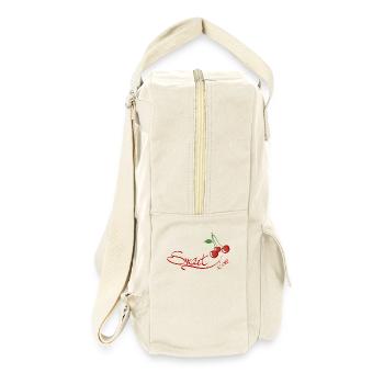 cherry - Retro Backpack - natural - Right