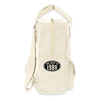 LE MEILLEUR DE 1980 - conception Anniversaire - Sac à dos rétro - blanc naturel - Droite