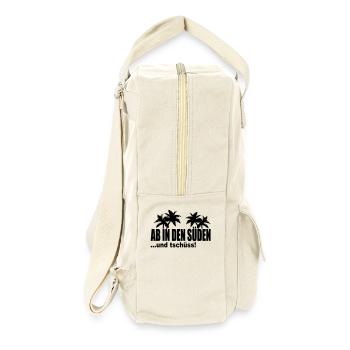 from the south - Retro Backpack - natural - Right