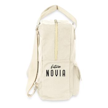 Future Novia Engagement Bridal Shower Wedding - Retro Backpack - natural - Right
