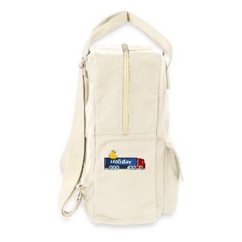 LKW-Urlaub - Retro Rucksack - Naturweiß - Rechts