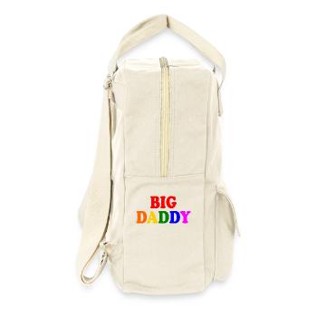 Big daddy - Retro Rucksack - Naturweiß - Rechts