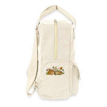 Cats - Retro Backpack - natural - Right
