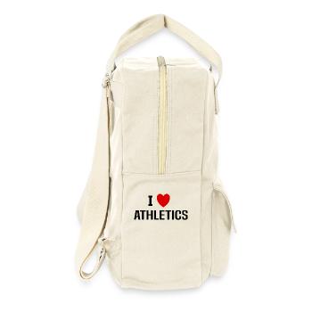 I love Athletics - Sac à dos rétro - blanc naturel - Droite