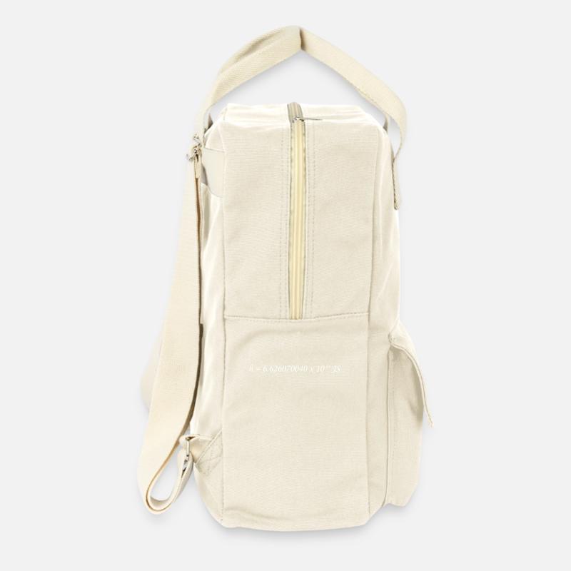 Planck Constant - Retro Backpack - natural