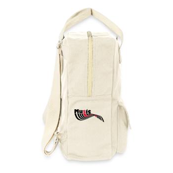 music - Retro Backpack - natural - Right