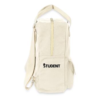Doctorant - Sac à dos rétro - blanc naturel - Droite
