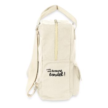 Je suis une licorne bordel - Sac à dos rétro - blanc naturel - Droite