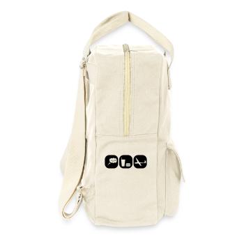 vol à voile - Sac à dos rétro - blanc naturel - Droite