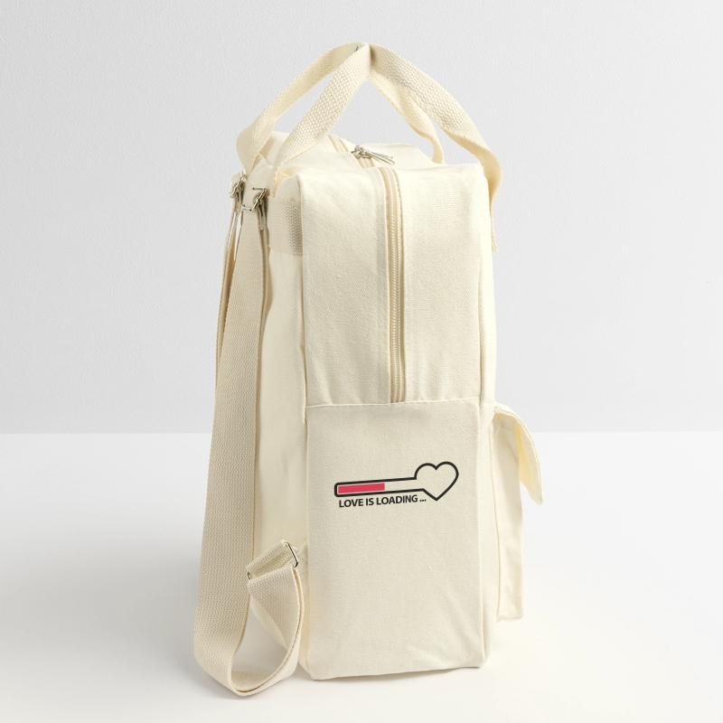 love_is_loading_2c Retro Backpack