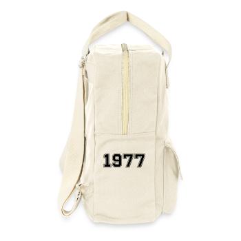 1977 - Retro Rucksack - Naturweiß - Rechts