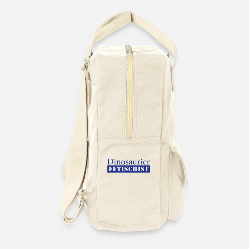 Dinosaur Fetishes - Retro Backpack - natural