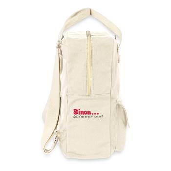 Quand est ce qu'on mange - Retro Backpack - natural - Right