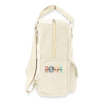 2001 vintage rétro - Sac à dos rétro - blanc naturel - Droite