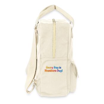 NUMBER DAY - Retro Backpack - natural - Right