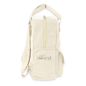 Des animaux heureux - Sac à dos rétro - blanc naturel - Droite