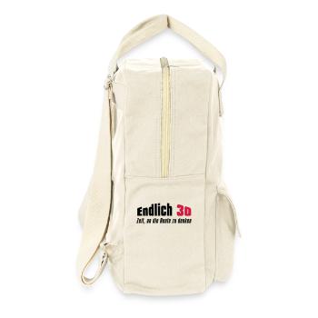 Endlich 30 - Retro Rucksack - Naturweiß - Rechts