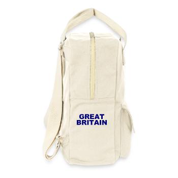 Great Britain - England - Soccer - Fußball - Retro Rucksack - Naturweiß - Rechts