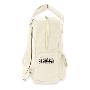 No need for hair with this dream body - Retro Backpack - natural - Right