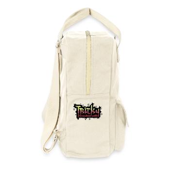 tricky PETSCII - Retro Backpack - natural - Right