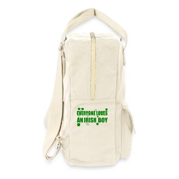 everyone loves an irish boy - Retro Backpack - natural - Right