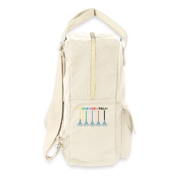Rechenzentrum IT Admin Nerd Informatik - Retro Rucksack - Naturweiß - Rechts