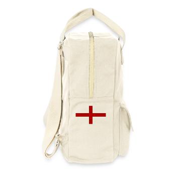 angleterre - Sac à dos rétro - blanc naturel - Droite