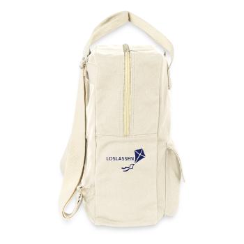 Loslassen in Maritim - Retro Rucksack - Naturweiß - Rechts