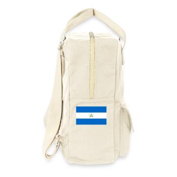 Nicaragua - Retro Rucksack - Naturweiß - Rechts