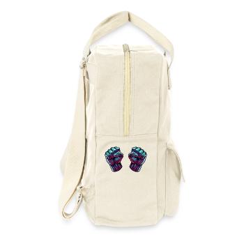 faust comic 2 - Retro Rucksack - Naturweiß - Rechts