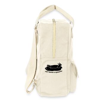 dead hamster - Retro Backpack - natural - Right