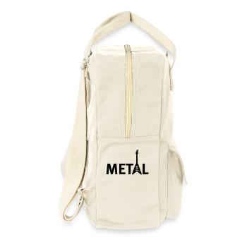 metall - Retro Backpack - natural - Right