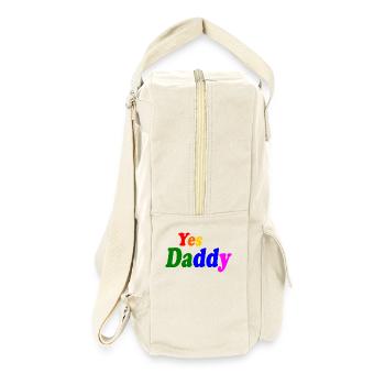 Yes daddy - Retro Backpack - natural - Right
