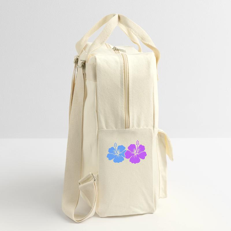 Hibiscus Flower Retro Backpack