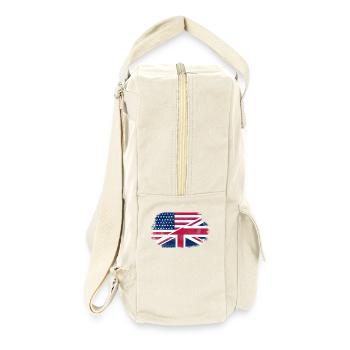 USA - Union Jack Flag - Retro Backpack - natural - Right