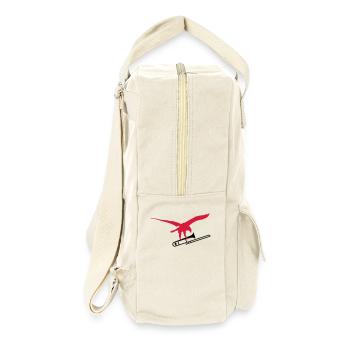 eagle trombone - Retro Rucksack - Naturweiß - Rechts