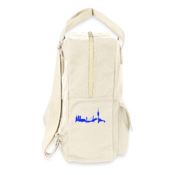München - Retro Rucksack - Naturweiß - Rechts