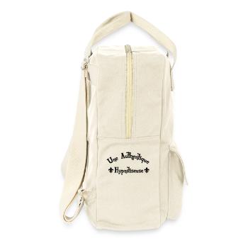 Hypnose / Hypnotiseur / Hypnotiseuse / Médecine - Sac à dos rétro - blanc naturel - Droite