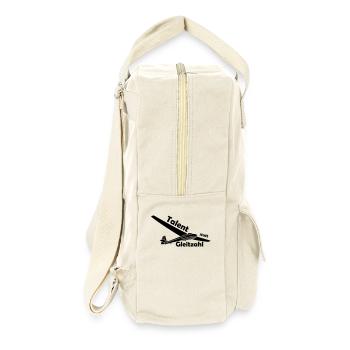 talent statt gleitzahl ka8 - Retro Rucksack - Naturweiß - Rechts