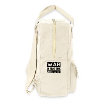 War - Retro Rucksack - Naturweiß - Rechts