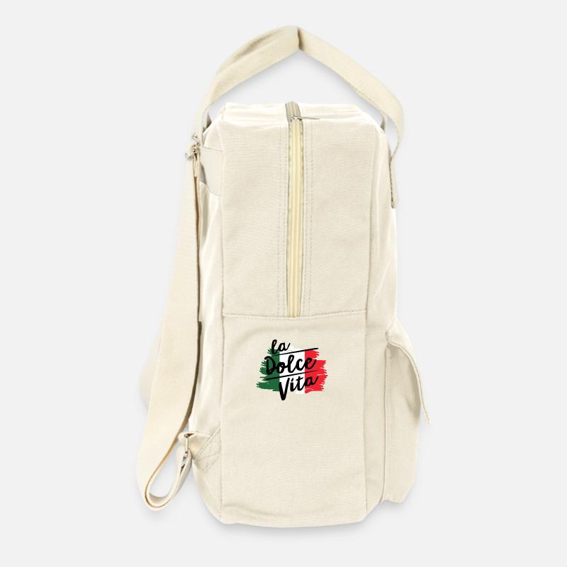 La dolce Vita Bella Italia - Retro Rucksack - Naturweiß