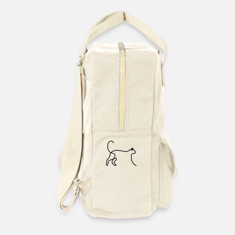Cat 03 - Sac à dos rétro - blanc naturel