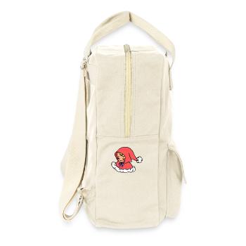süßes Christkind, Engel zu Weihnachten - Retro Rucksack - Naturweiß - Rechts