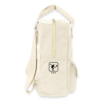 squash_logo___f1 - Retro Backpack - natural - Right