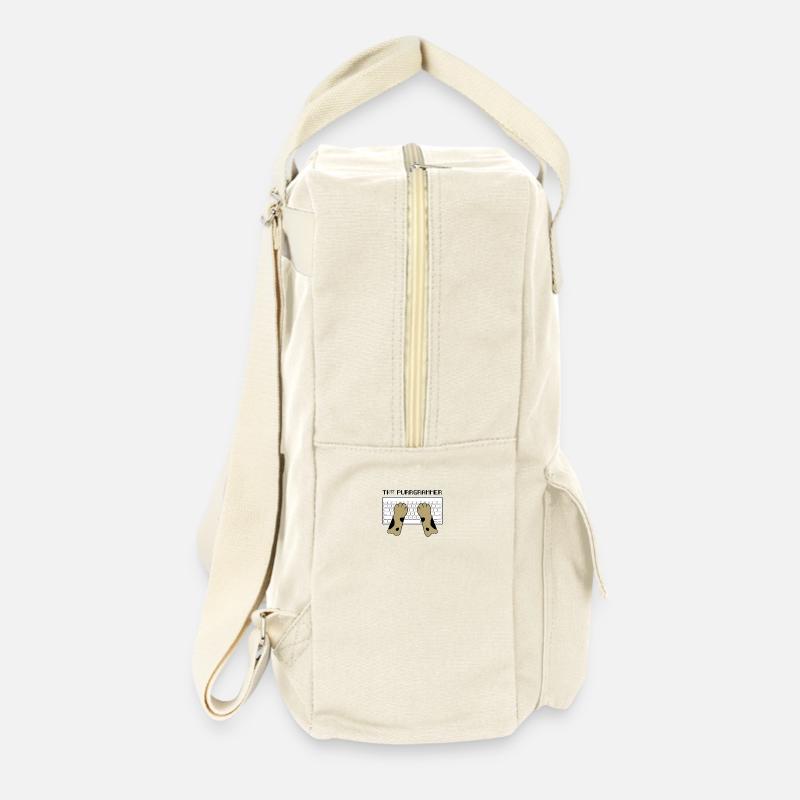 Siamese cat kitten programmer nerd gift - Retro Backpack - natural