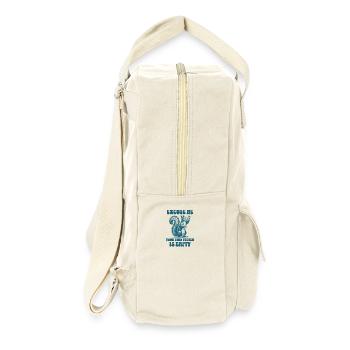 Excuse Me Your Bird Feeder Is Empty Funny Squirrel - Retro Backpack - natural - Right