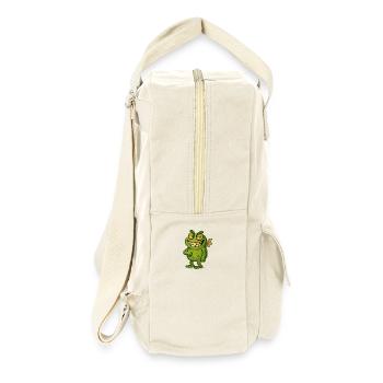 Flying Monster Frog - Retro Backpack - natural - Right