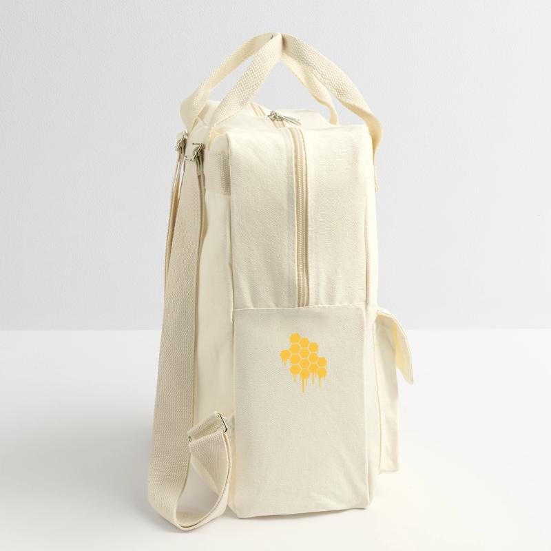 Honeycombs Pattern Retro Backpack