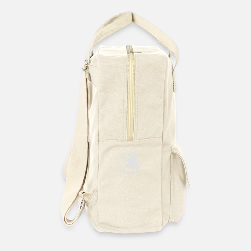 carp fish - Retro Backpack - natural